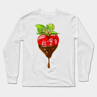 Chocolate-covered Strawberry Long Sleeve T-Shirt